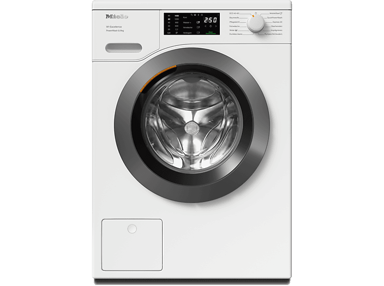 MIELE WEB365 WPS PWash&8kg W1 Chrome Edition Waschmaschine (8 kg, 1400 U/Min., A, Flusenfilter, Fremdkörperfilter) von MIELE
