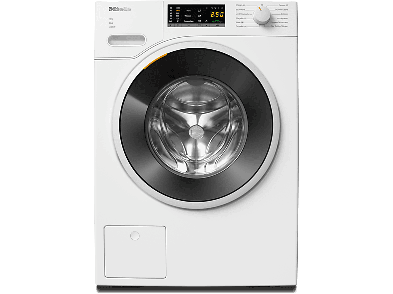 MIELE WWA120 WCS 8kg Active W1 White Edition Waschmaschine (8 kg, 1400 U/Min., A, Flusenfilter, Fremdkörperfilter) von MIELE