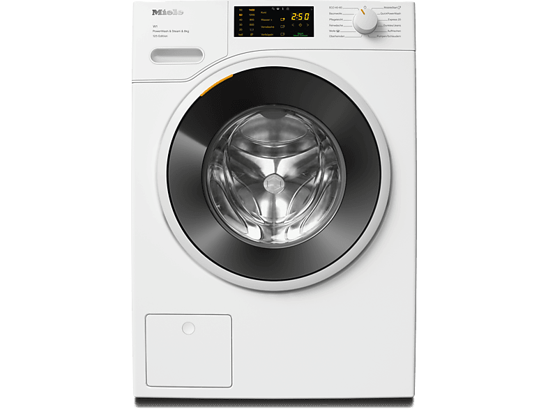 MIELE WWB380 WPS 125 Edition W1 White Edition Waschmaschine (8 kg, 1400 U/Min., A, Flusenfilter, Fremdkörperfilter) von MIELE