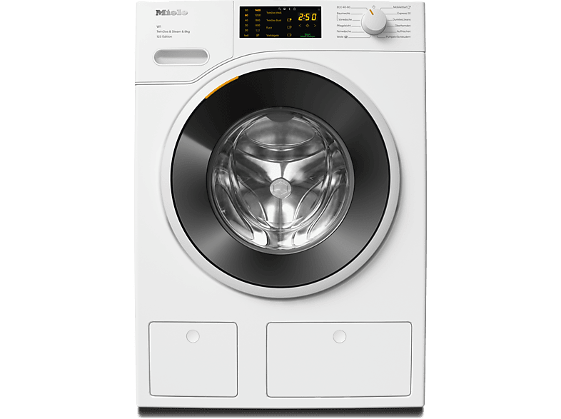 MIELE WWB680 WCS 125 Edition W1 White Waschmaschine (8 kg, 1400 U/Min., A, Flusenfilter, Fremdkörperfilter) von MIELE