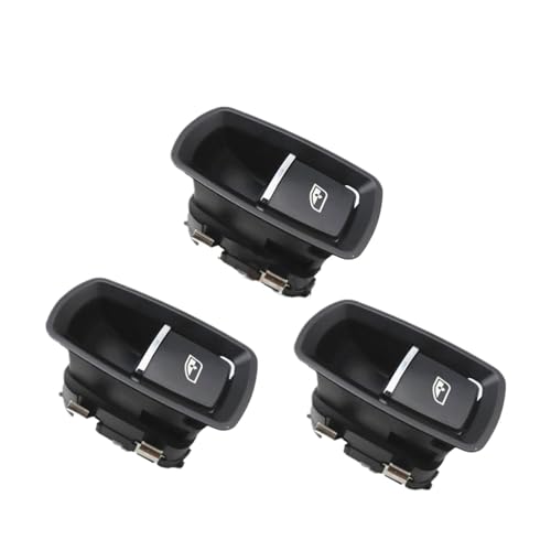 Fensterheber Für 911 2012-2017 Für BOXSTER Für 718 2017 Passagier Fenster Schalter Taste 7PP959855B Fensterheber Schalter(3 PCS) von MIENAOC