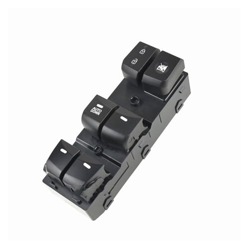 Fensterheber Für Hyundai 2012-2016 Für Elantra Für Lang Für Move Elektrischer Fensterheber-Hauptschalter 93570-4V000 Fensterheber Schalter(Black low match) von MIENAOC