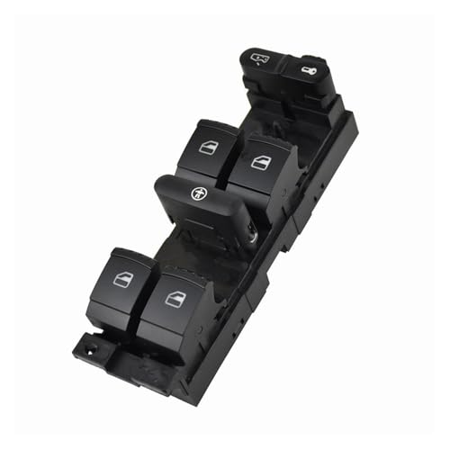 Fensterheber Für Skoda Für Fabia Für 6Y2 Für Combi Für 6Y5 Fenster Master Switch Taste Konsole Fensterheber Schalter(Children Logo) von MIENAOC
