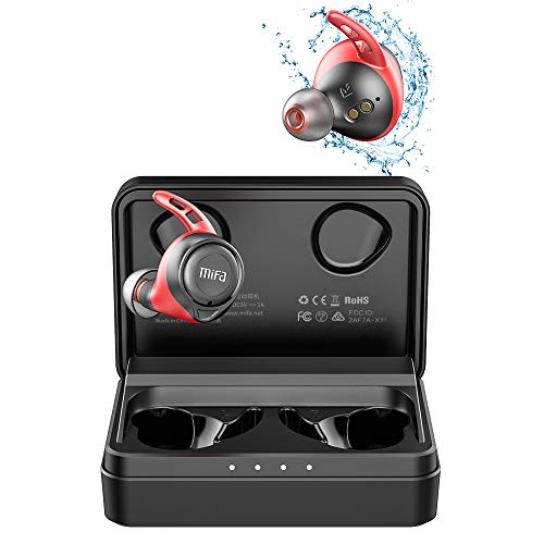 MIFA X11 Bluetooth 5.0 In-Ear Kopfhörer Echte kabellose Ohrhörer apt-X IPX7 Wasserdichter CVC 8.0 Rauschunterdrückung HD-Mikrofon max. 100 Stunden Spielzeit Superleicht 5,7 g MIFA X11 Bluetooth 5.0 In-Ear Kopfhörer Echte kabellose Ohrhörer apt-X IPX7 Wasserdichter CVC 8.0 Rauschunterdrückung HD-Mikrofon max. 100 Stunden Spielzeit Superleicht 5,7 g von MIFA