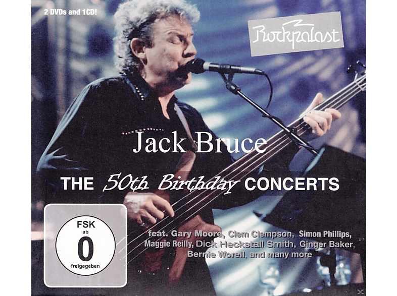 Jack Bruce - Rockpalast: The 50th Birthday Concerts (CD + DVD Video) von MIG