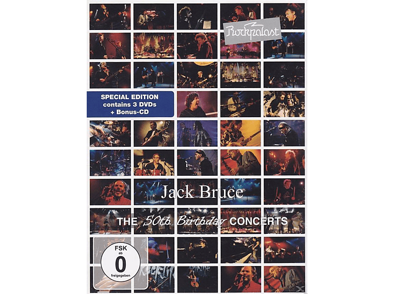 Jack Bruce - The 50th Birthday Concerts (DVD + CD) von MIG