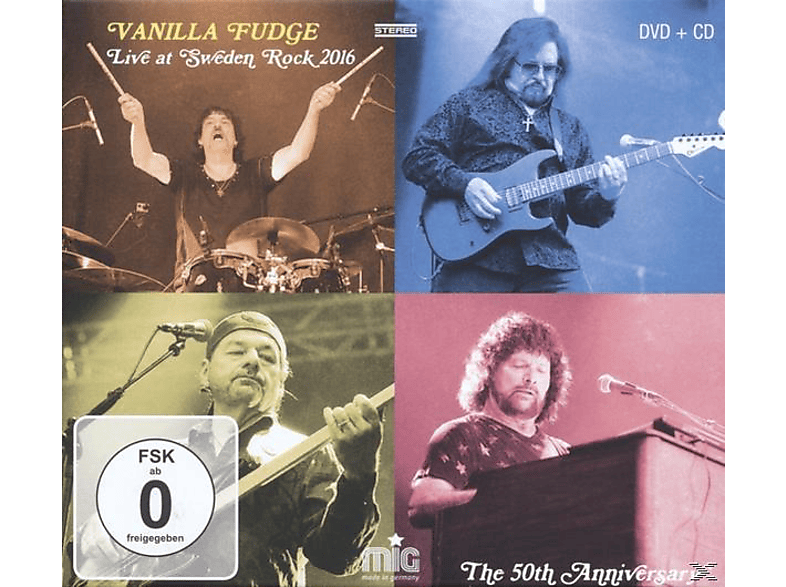 Vanilla Fudge - Live At Sweden Rock 2016 (CD + DVD Video) von MIG