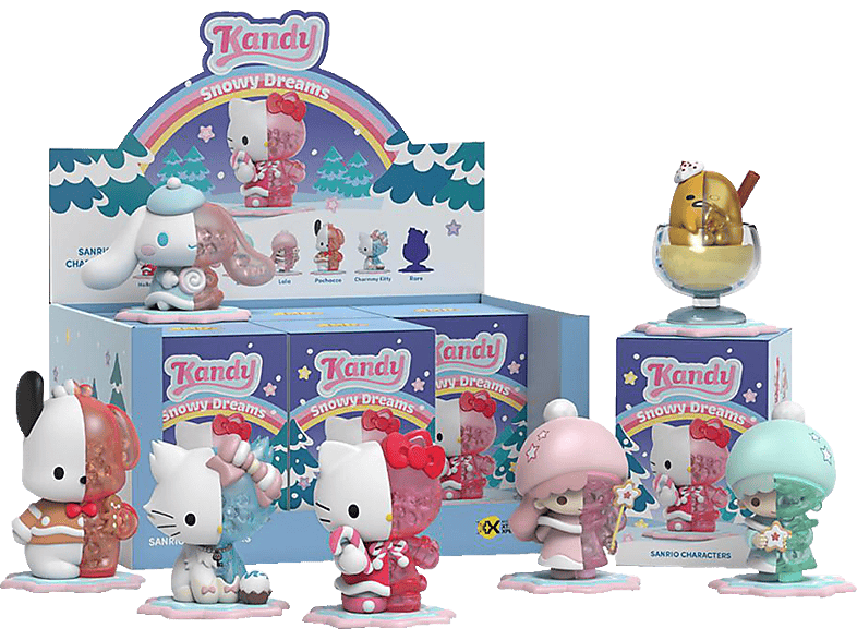 MIGHTY JAXX Kandy x Sanrio Series 3 - Snowy Dream Actionfigur Mehrfarbig von MIGHTY JAXX