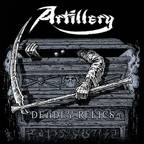 Deadly Relics [Vinyl LP] (grau-blaue Splatter) von MIGHTY MUSIC