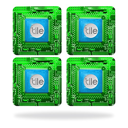 MightySkins Skin kompatibel mit Tile Slim Key Finder (4er-Pack) Wrap Cover Aufkleber Skins Leiterplatte von MIGHTY SKINS