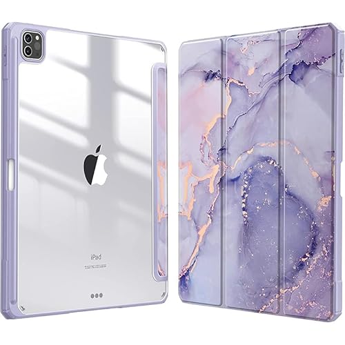 MIGOTODA Hartschale für iPad Pro 13 Zoll (M4) 2024 – Modell US-H5-P2-N009, Acryl, Polycarbonat, Violett von MIGOTODA