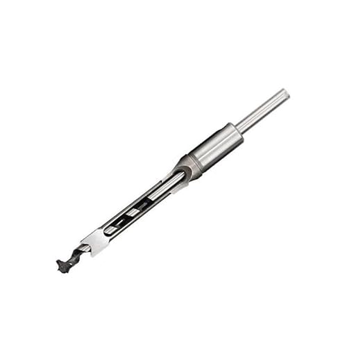 1/4/6 Stück 6–25 mm HSS-Spiralbohrer mit quadratischem Loch, Schneckenbohrer, Stemmmeißel, verlängerte Säge for Holzbearbeitungswerkzeuge(12mm) von MIKFESPO