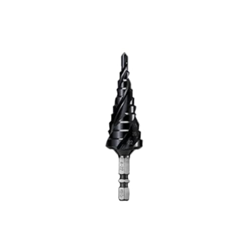 1 Stück M35 TiAlN beschichteter Stufenbohrer for Edelstahl-Hartmetall HSS-Co 3 Rillen Holzbearbeitungsbohrer(4-32) von MIKFESPO