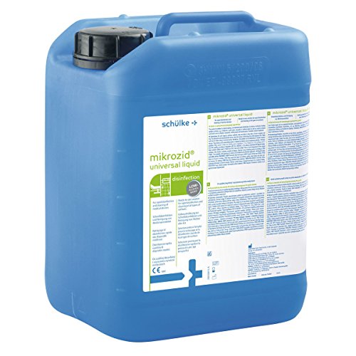 Schülke Mikrozid® Universal Liquid 5 Liter Desinfektionsspray zur Flächen-Sprühdesinfektion | Schnelldesinfektion zum desinfizieren von Händen und Oberflächen | von MIKROZID