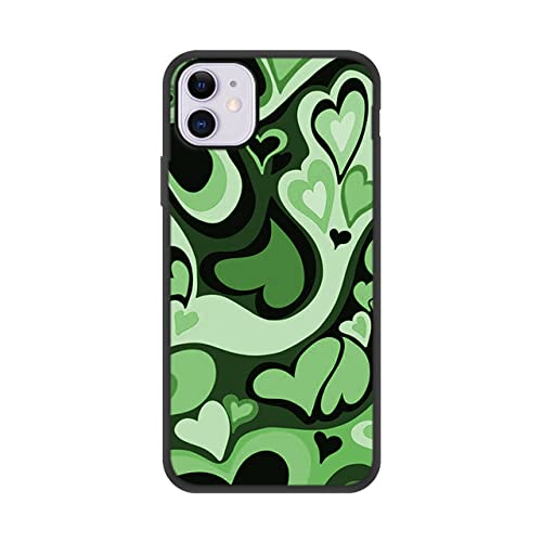 ZUNGLY Herz-Kreis-Hülle für iPhone 11 Pro 12 13 Pro Max 7 8 Plus XR XS Max X 12 Mini 6 6S SE SE2 Hülle für Iphone11 Coque, X286, für iPhone 11 ZUNGLY Herz-Kreis-Hülle für iPhone 11 Pro 12 13 Pro Max 7 8 Plus XR XS Max X 12 Mini 6 6S SE SE2 Hülle für Iphone11 Coque, X286, für iPhone 11 von DRXVE
