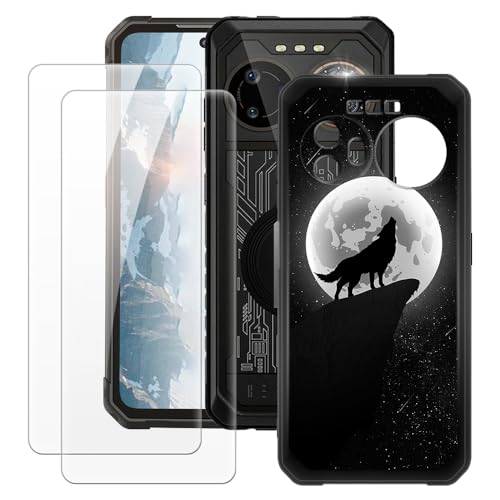 MILEGAO IIIF150 B2 Ultra Hülle + 2 Displayschutzfolien aus gehärtetem Glas, ultradünne Stoßstange, stoßfeste weiche TPU-Silikon-Abdeckung für IIIF150 B2 Ultra (6.78”) von MILEGAO