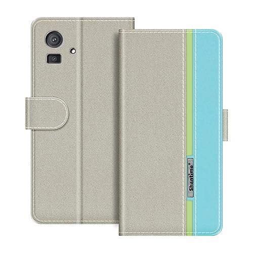 Schutzhülle für Cubot Note 50, Magnetschnalle, mehrfarbig, Business-PU-Leder, mit Kartenschlitz, für Cubot Note 50 16,7 cm (6,5 Zoll) von MILEGAO