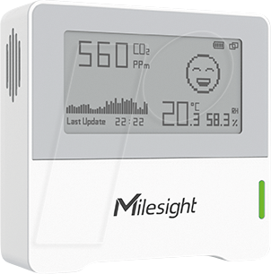 MIL AM103 - LoRaWAN Sensor Temperatur, Luftfeuchtigkeit, CO2 von MILESIGHT
