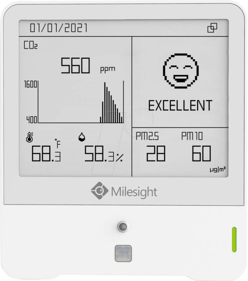 MIL AM307 - LoRaWAN Umgebungssensor von MILESIGHT