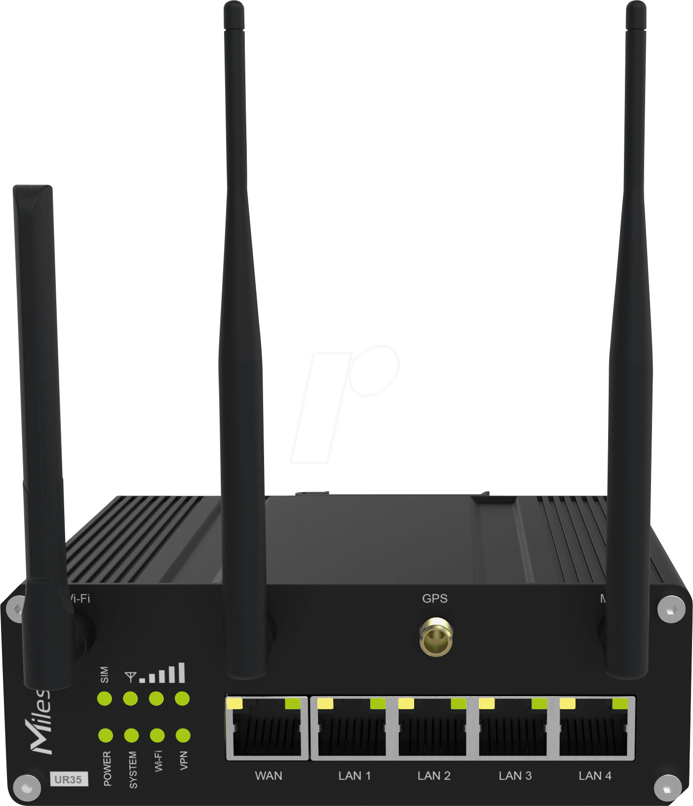 MIL UR35L04EUGPW - Industrial LTE Router, GPS, PoE, WLAN von MILESIGHT