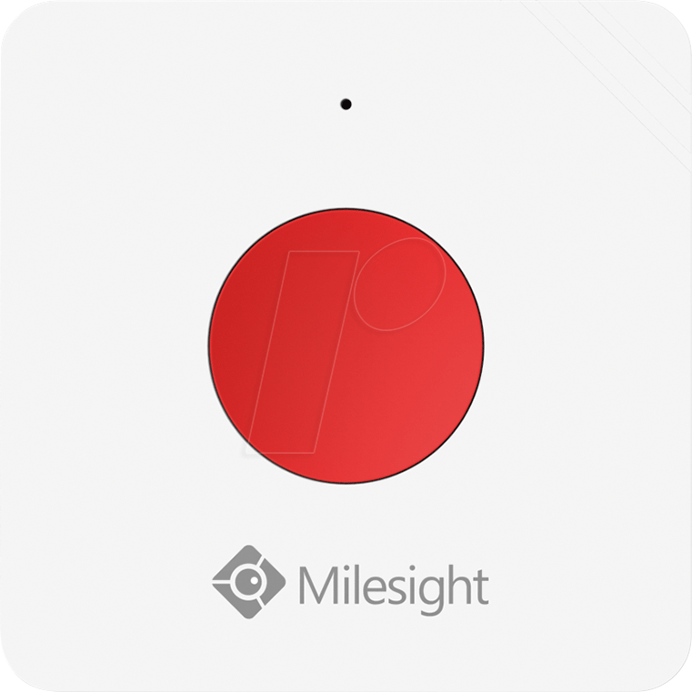 MIL WS101-RW - LoRaWAN Smart Button, rot/weiß von MILESIGHT