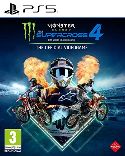 KOCH MEDIA NG Monster Energy Supercross - Das offizielle Videospiel 4 - PS5 von MILESTONE