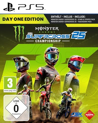Monster Energy Supercross 25 - The Official Video Game Day One Edition (PS5) von MILESTONE