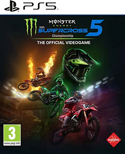 Monster Energy Supercross 5 PS5 von MILESTONE