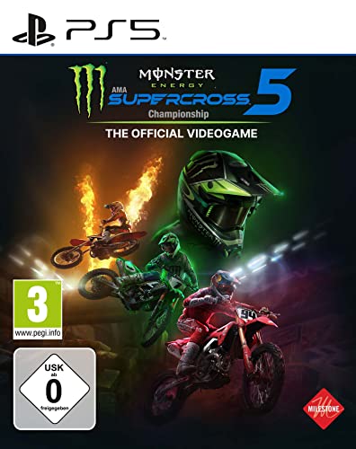 Monster Energy Supercross - The Official Videogame 5 (PlayStation 5) von MILESTONE