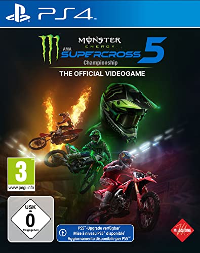Monster Energy Supercross - The Official Videogame 5 (Playstation 4) von MILESTONE