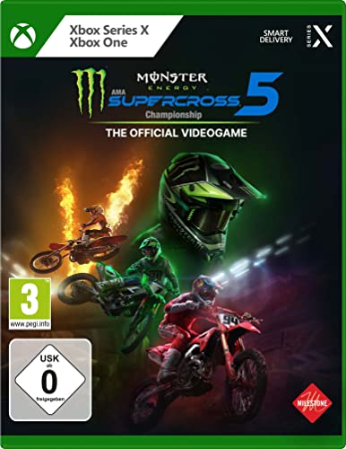 Monster Energy Supercross - The Official Videogame 5 (Xbox Series X) von MILESTONE