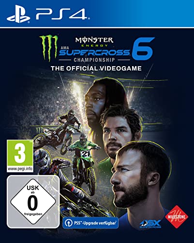 Monster Energy Supercross - The Official Videogame 6 (Playstation 4) von MILESTONE