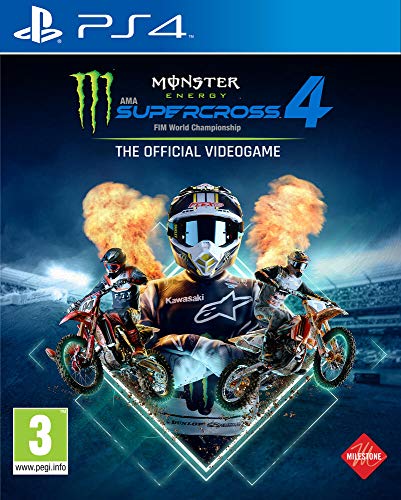 Monster Energy Supercross: Das offizielle Videospiel 4 PS4-Spiel von MILESTONE