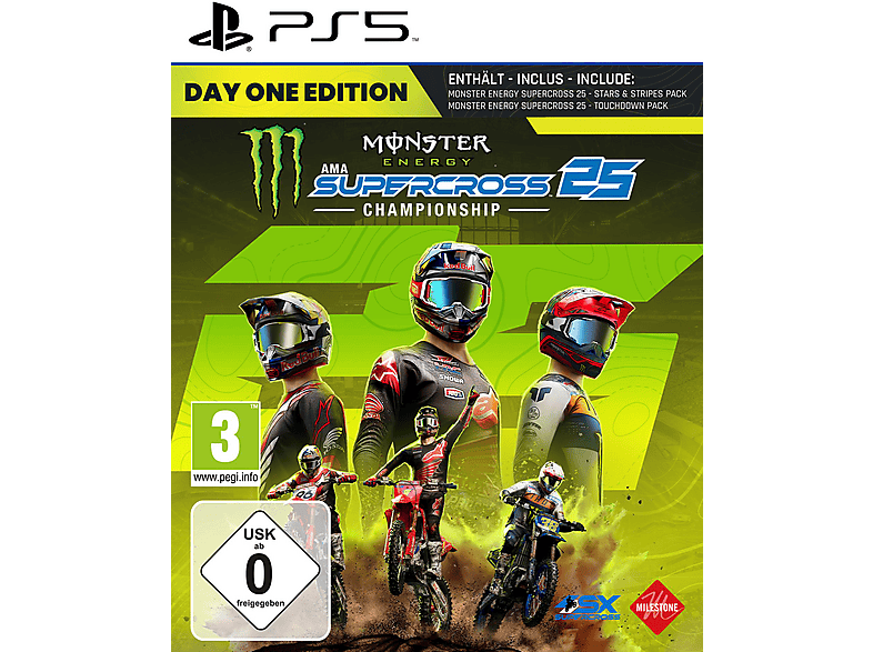 Monster Energy Supercross 25 - The Official Video Game Day One Edition [PlayStation 5] von MILESTONE