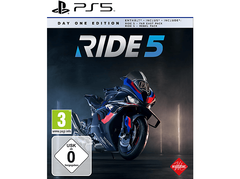 RIDE 5 Day One Edition - [PlayStation 5] von MILESTONE