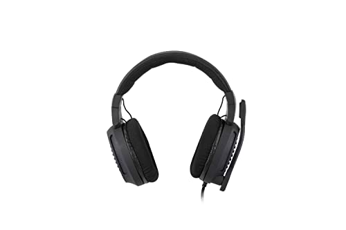 Millenium Gaming Headset mit Klinkenanschluss (3,5mm), Headset mit Mikrofon für PS4, PS5, Xbox One und als PC Gaming Headset, Kopfhörer mit Mikrofon für Gamer, Gaming Kopfhörer in schwarz von MILLENIUM