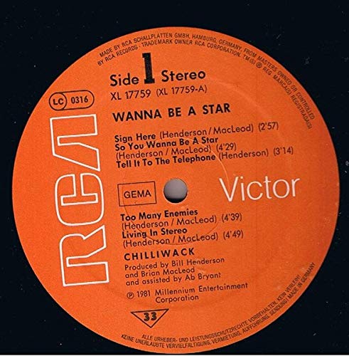 Wanna be a star (1981) [Vinyl LP] von MILLENNIUM