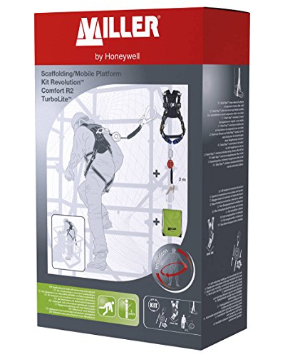 Honeywell 1034074 Miller Set für Gerüste und mobile Plattformen, Revolution Comfort, R2 L/XI von MILLER