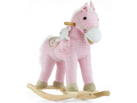 Milly Mally Pony Soft Rocking Horse with a Teddy Bear (Pink) von MILLY MALLY