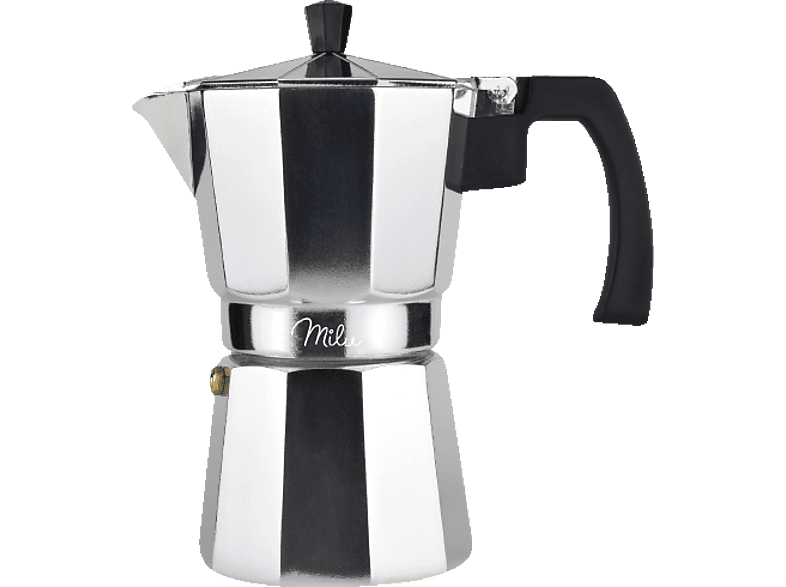 MILU 5047 ALU 5-tlg. Set Espressokocher Silber MILU 5047 ALU 5-tlg. Set Espressokocher Silber von MILU
