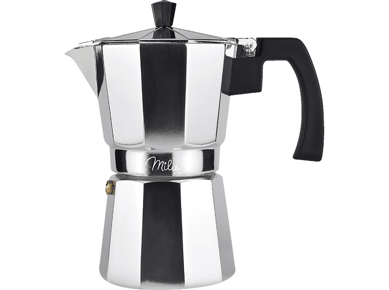 MILU 5049 ALU 5-tlg. Set Espressokocher Silber MILU 5049 ALU 5-tlg. Set Espressokocher Silber von MILU