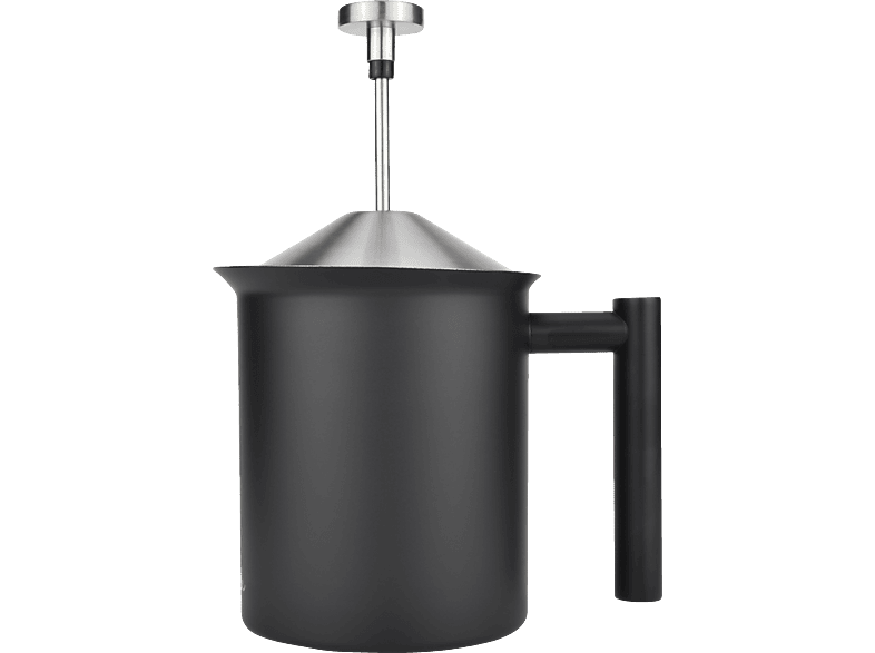 MILU 5069 Milchaufschäumer, Schwarz, 0,4 Liter von MILU