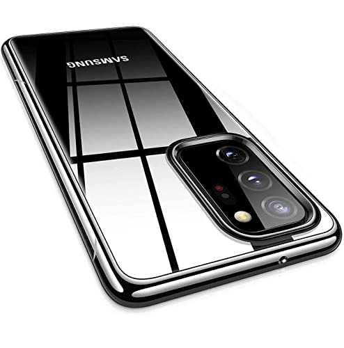 MIMGOAL Crystal Clear Hülle für Samsung Galaxy Note 20 Ultra [Schlanke Passform] Dünn Hart PC Handyhülle [Nie Gelb] Cover [Rahmenloses Design an der Seite] Anti-Kratzer Schutzhülle Case Transparent von MIMGOAL