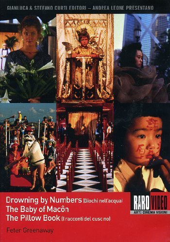 Peter Greenaway - Drowing by numbers (Giochi nell'acqua) + The baby of Macôn + The pillow book (I racconti del cuscino) (+booklet) [3 DVDs] [IT Import] von CG