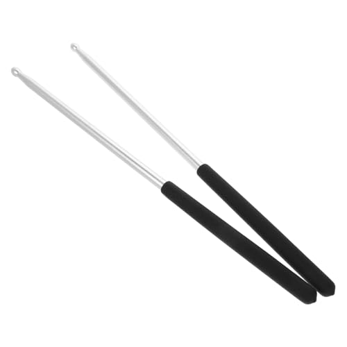 MINAOLULUS 1 Paar Drumstick Marching Drum Sticks Cardio Drumming Sticks Snare Drum Sticks Silber Aluminium Legierung MINAOLULUS 1 Paar Drumstick Marching Drum Sticks Cardio Drumming Sticks Snare Drum Sticks Silber Aluminium Legierung von MINAOLULUS