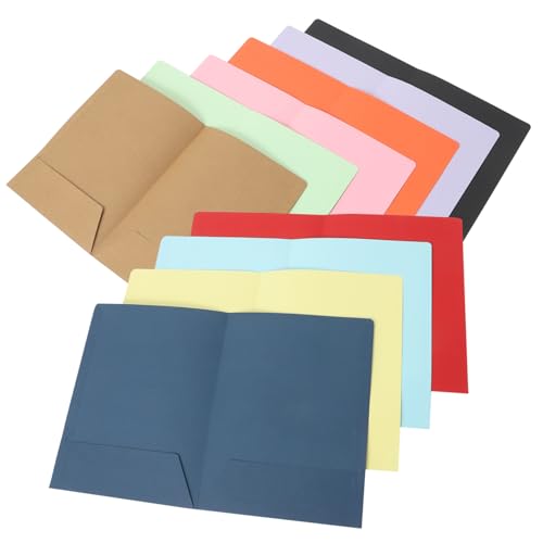 MINAOLULUS 10 Stück Aktenordner Aktentaschenordner Notizbuchteiler mit Taschen Dateiordner-Organizer Süße Ordner für die Schule Ordner mit mehreren Taschen Papier MINAOLULUS 10 Stück Aktenordner Aktentaschenordner Notizbuchteiler mit Taschen Dateiordner-Organizer Süße Ordner für die Schule Ordner mit mehreren Taschen Papier von MINAOLULUS