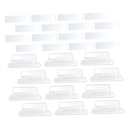 MINAOLULUS 100Stücke Dokumenten Organizer Ordner mit Hängeregister Transparente Labels für Einfache Identifikation für Ablage Dokumenten von MINAOLULUS