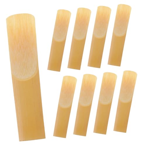 MINAOLULUS 10Stücke Eb Saxophon Schilfrohre Professionelle Saxophon Zubehör für Optimale Klangqualität und Einfache Installation für Musiker und Anfänger MINAOLULUS 10Stücke Eb Saxophon Schilfrohre Professionelle Saxophon Zubehör für Optimale Klangqualität und Einfache Installation für Musiker und Anfänger von MINAOLULUS