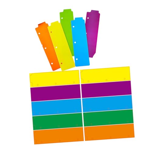 MINAOLULUS 15 Stück Ordner-lesezeichen Binder Lesezeichen Ordner-teiler Notizbuch Binder Ordnerteiler Mit Laschen Mini -binder -teiler Spiralplaner-lesezeichen Abs MINAOLULUS 15 Stück Ordner-lesezeichen Binder Lesezeichen Ordner-teiler Notizbuch Binder Ordnerteiler Mit Laschen Mini -binder -teiler Spiralplaner-lesezeichen Abs von MINAOLULUS