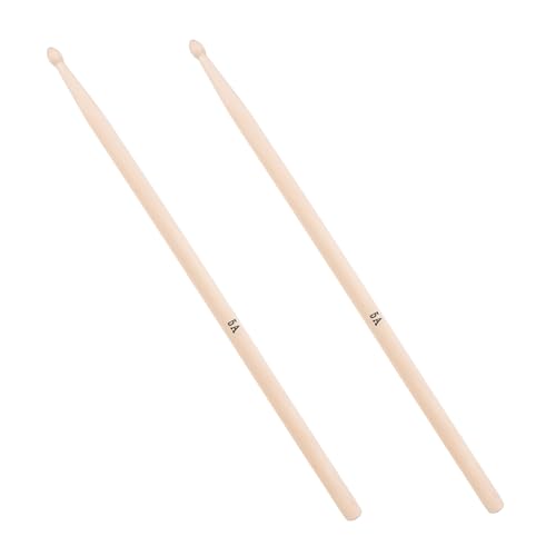 MINAOLULUS 1Paar Drumsticks Hölzerne Percussionsticks für Schlagzeug Musikinstrumente Langlebig und Komfortabel Verschiedene Trommelarten MINAOLULUS 1Paar Drumsticks Hölzerne Percussionsticks für Schlagzeug Musikinstrumente Langlebig und Komfortabel Verschiedene Trommelarten von MINAOLULUS